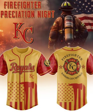 Exclusive Kc Royals Firefighter Appreciation Night Jersey – Honor Heroes In Style!