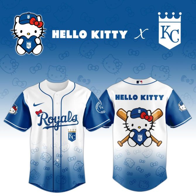 Hello Kitty X Royals Baseball Jersey – Exclusive Limited Edition Fan Gear