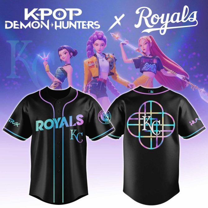 K-Pop Demon Hunters X Royals Limited Edition Jersey - Stylish & Unique Kc Design