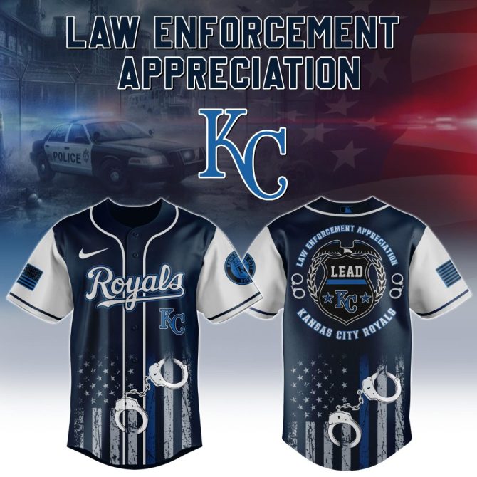 Honor Law Enforcement: Kansas City Royals Jersey - Perfect Gift For Fans
