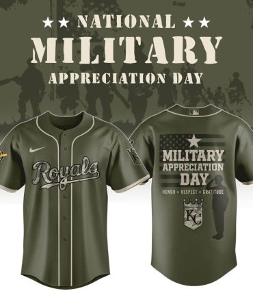 Honor Military Appreciation Day With Exclusive Royals Jersey – Limited Edition