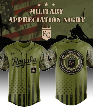Honor Veterans: Limited Edition Military Appreciation Night Jersey – Show Your Support!