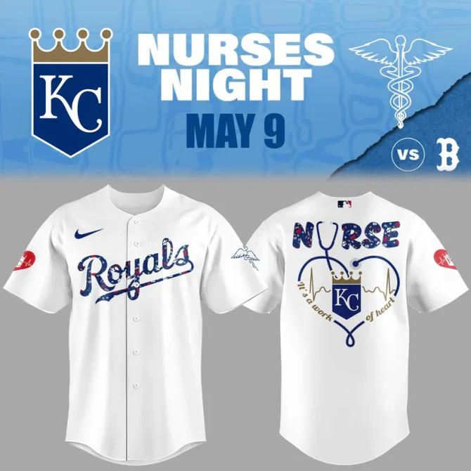 Kc Royals Nurses Night Jersey – Celebrate Healthcare Heroes On May 9Th!