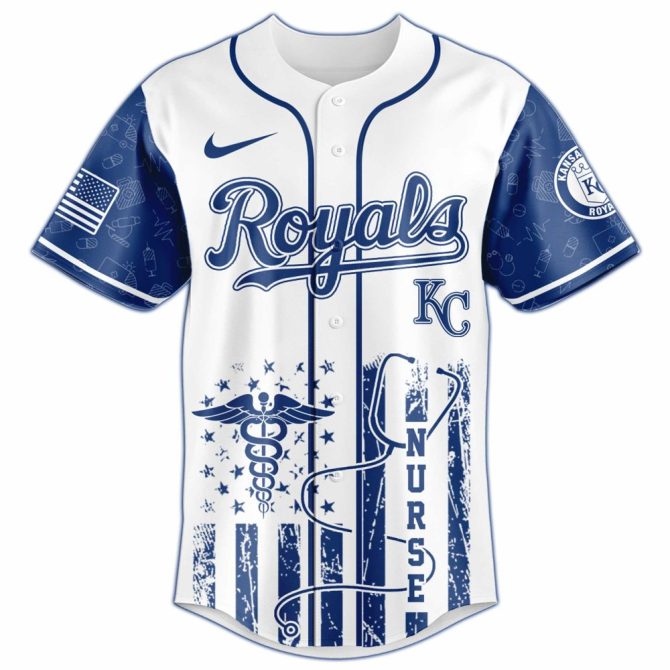 Limited Edition 2025 Kc Royals Nurses Night Jersey - Celebrate Healthcare Heroes! - Image 2