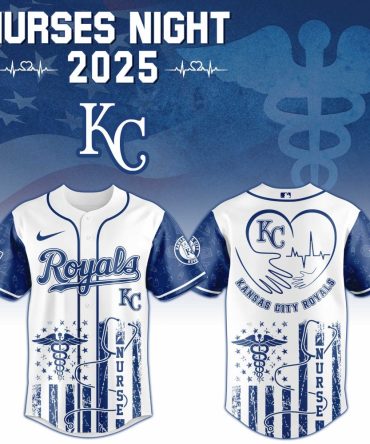 Limited Edition 2025 Kc Royals Nurses Night Jersey - Celebrate Healthcare Heroes!