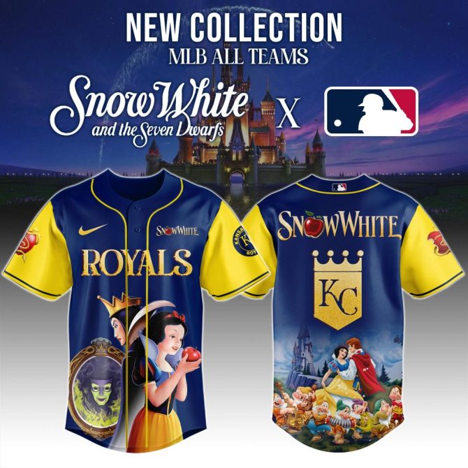 Exclusive Snow White X Mlb Royals Jersey - Limited Edition Disney Magic Gear