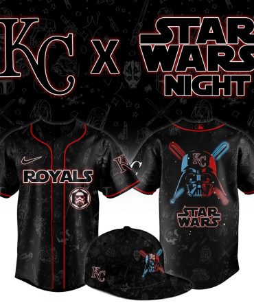 Limited Edition Kc Royals X Star Wars Night Jersey - Ultimate Fan Gear!