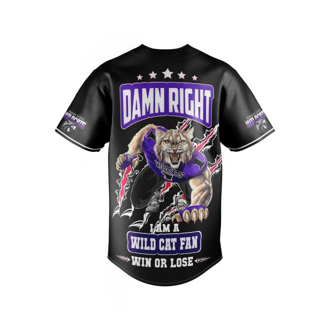 Limited Edition Wildcat Fan Jersey – Show Your Team Pride With Style & Comfort! - Image 3