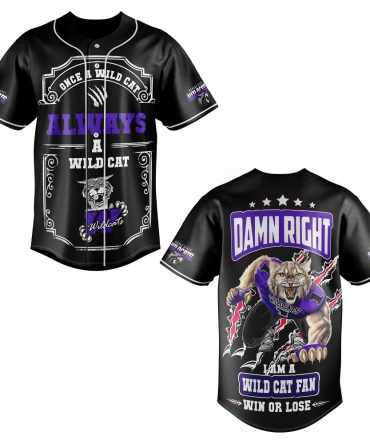 Limited Edition Wildcat Fan Jersey – Show Your Team Pride With Style & Comfort!