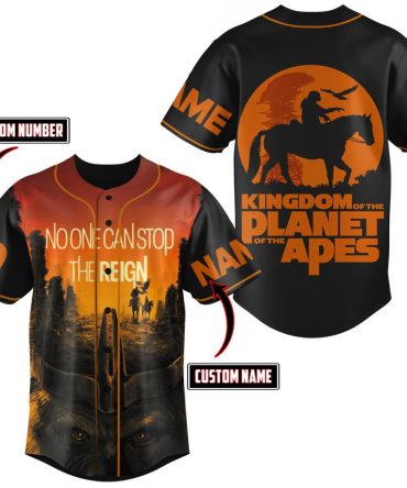 Custom Planet Of The Apes Baseball Jersey - Personalized Name & Number - Limited Edition Fan Gear