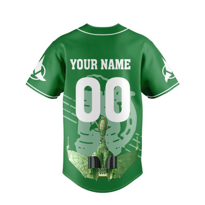Custom Klingon Drinking Team Jersey - Personalized Name & Number - Perfect Gift! - Image 3