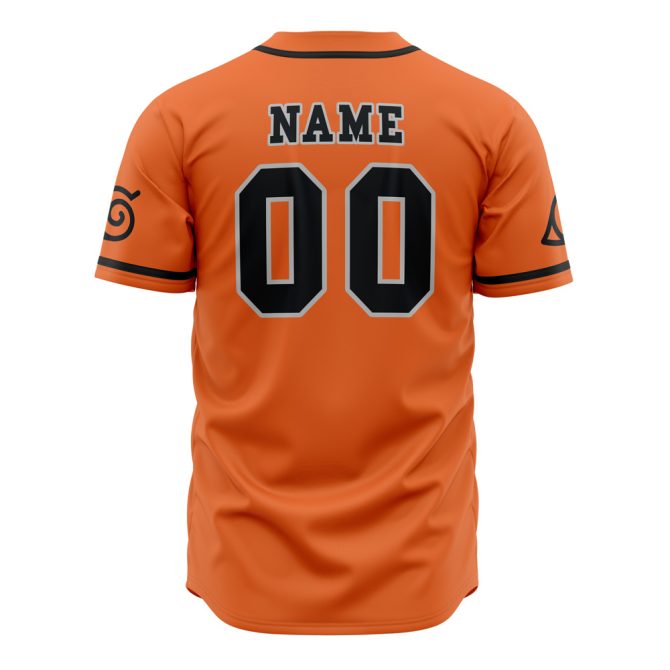 Custom Konoha Baseball Jersey – Personalized Anime Apparel For Fans - Image 3