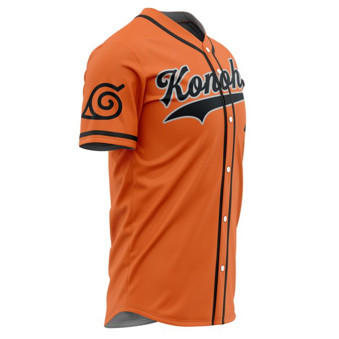 Custom Konoha Baseball Jersey – Personalized Anime Apparel For Fans - Image 4