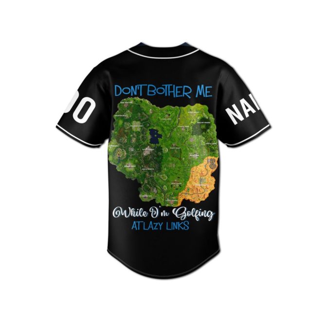 Custom Lazy Links Golf Club Jersey - Personalized Name & Number - Perfect Gift For Gamers & Golfers - Image 3