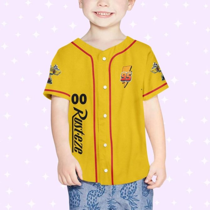 Custom Racing Baseball Jersey For Kids/Youth/Adults – Personalize With Name & Number! - Image 3