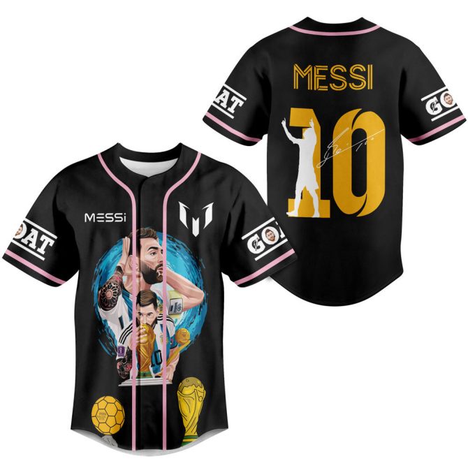 Limited Edition Pink Soccer Jersey - Iconic Player Design, Perfect Gift For Fans - Image 2