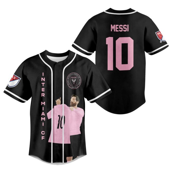 Inter Miami Cf Jersey - Black Messi 10 - Official Soccer Fan Gear