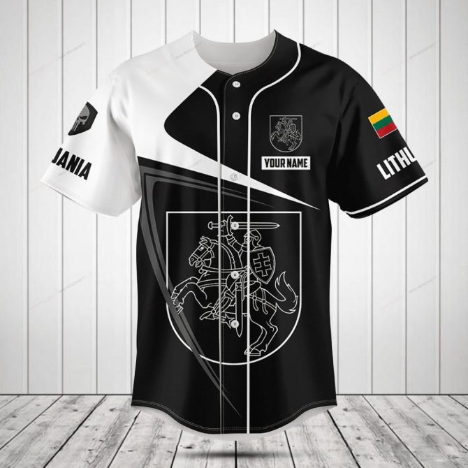 Lithuania Pride Custom Jersey – Personalized Sportswear With National Emblem