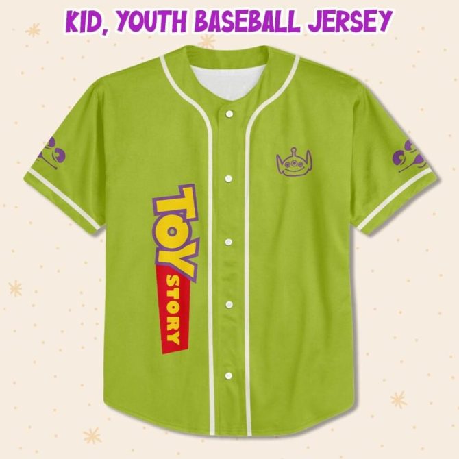 Custom Toy Story Baseball Jersey - Kids/Youth/Adult - Personalize Your Name! - Image 3