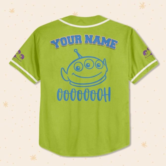 Custom Toy Story Baseball Jersey - Kids/Youth/Adult - Personalize Your Name! - Image 4