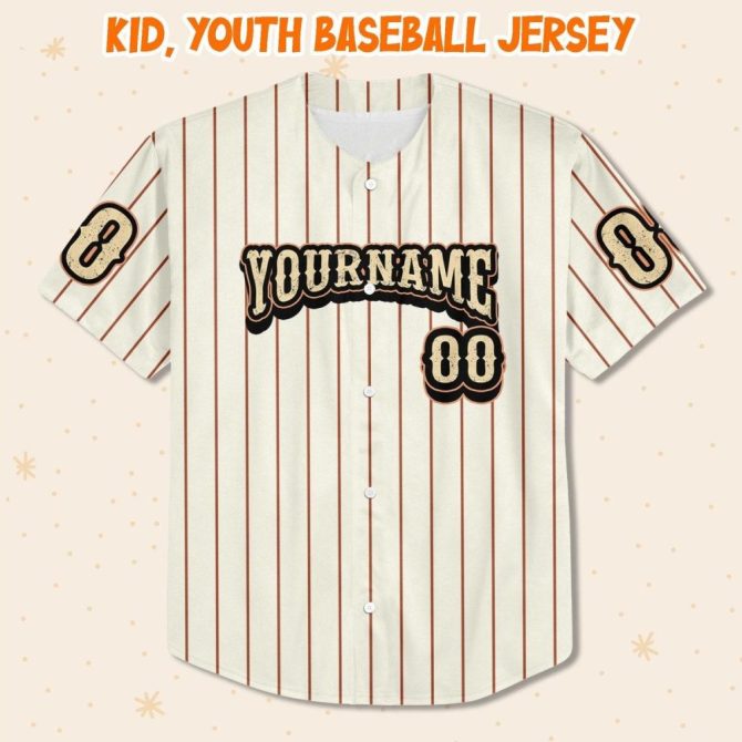 Custom Baseball Jersey For Kids/Youth/Adults - Personalize With Name & Number - Perfect Gift! - Image 3