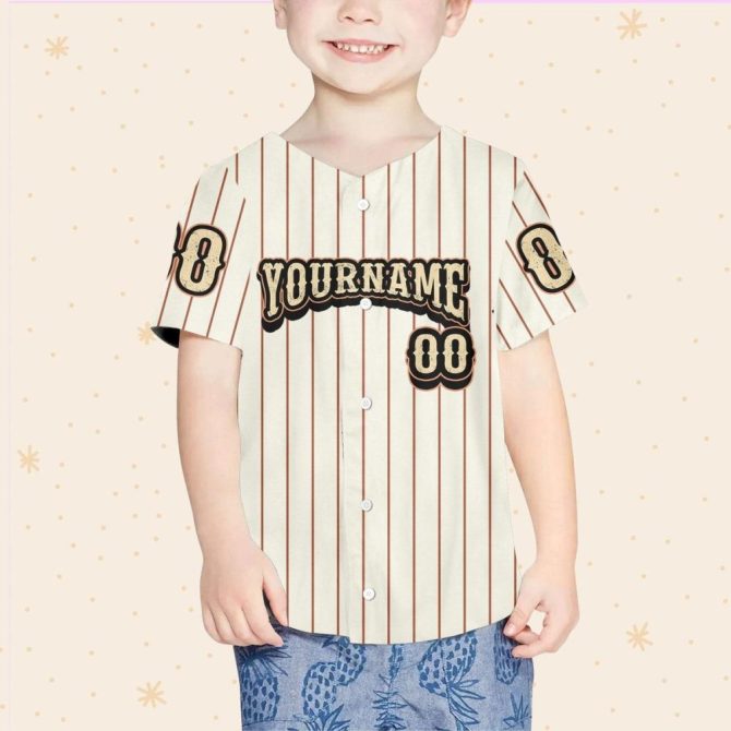 Custom Baseball Jersey For Kids/Youth/Adults - Personalize With Name & Number - Perfect Gift! - Image 5