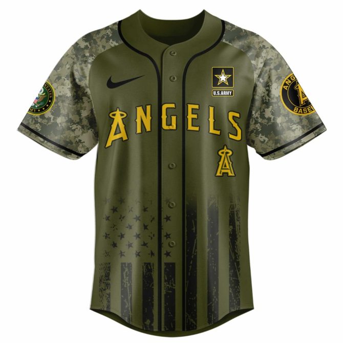 Celebrate Us Army'S 250Th With Limited Edition Los Angeles Baseball Jersey - Honor & Style! - Image 2