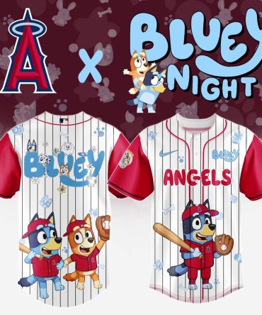 Bluey Angels Baseball Jersey - Limited Edition Kids' Sports Apparel