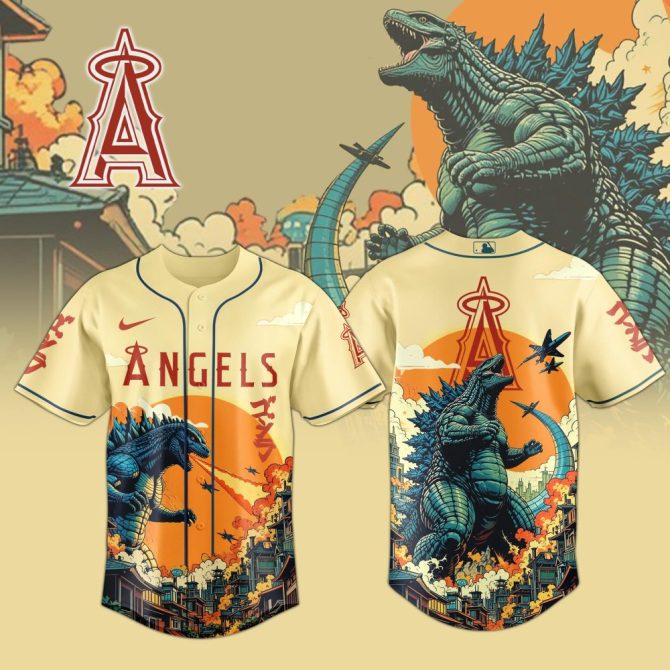 Epic Angels Baseball Jersey With Monster Graphic – Limited Edition Sportswear