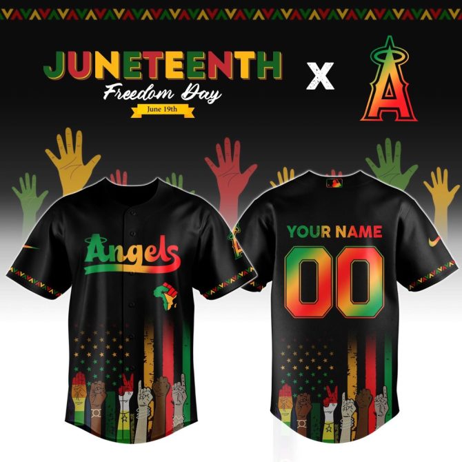 Custom Juneteenth Baseball Jersey - Celebrate Freedom In Style With Personalized Name & Number!