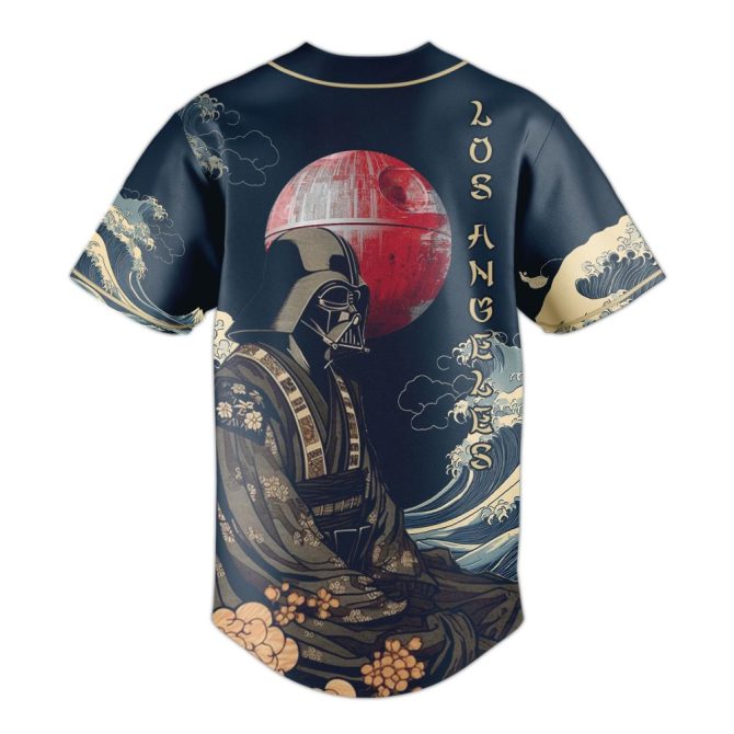 Epic Samurai Dark Warrior Baseball Jersey - Limited Edition Art Design Tee - Image 3