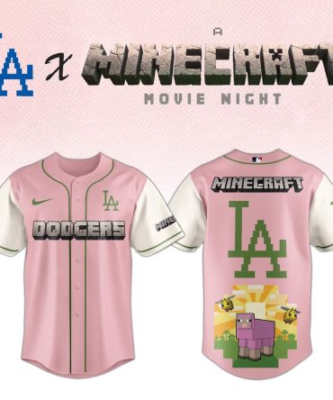 Exclusive La X Minecraft Pink Jersey – Limited Edition Movie Night Apparel!