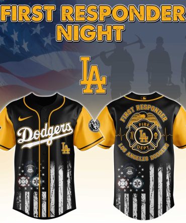 Dodgers First Responder Night Jersey - Honor Heroes With Style - Limited Edition