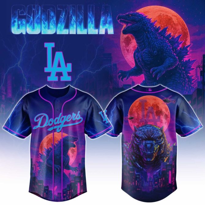 Get The Ultimate Dodgers Godzilla Jersey: Epic Design For Fans!