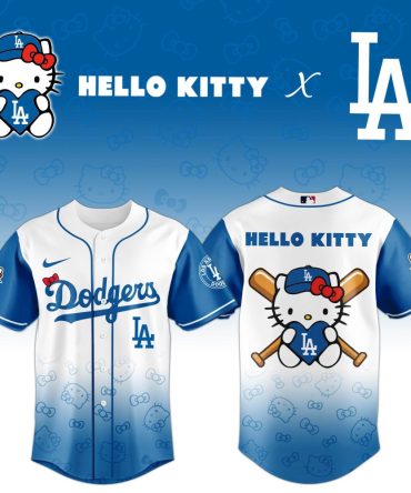 Hello Kitty X Dodgers Baseball Jersey - Limited Edition Fan Gear