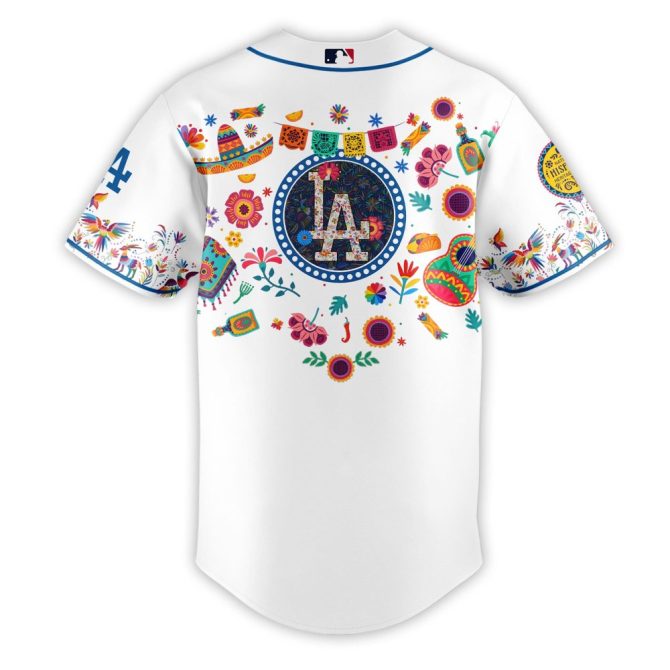 Celebrate Hispanic Heritage: Limited Edition Dodgers Jersey – Vibrant & Unique Design! - Image 3