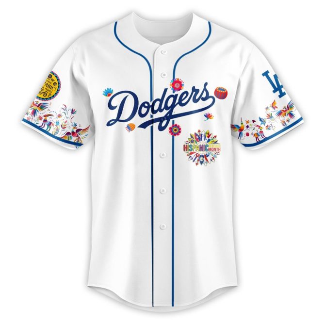 Celebrate Hispanic Heritage: Limited Edition Dodgers Jersey – Vibrant & Unique Design! - Image 2