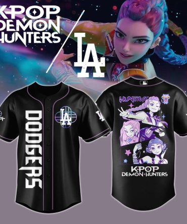 Kpop Demon Hunters La Dodgers Jersey - Limited Edition Anime Streetwear