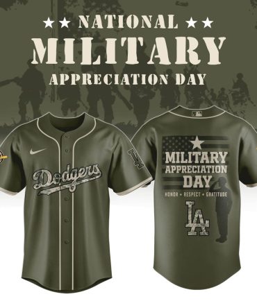 Honor Our Heroes: Military Appreciation Day Dodgers Jersey - Limited Edition