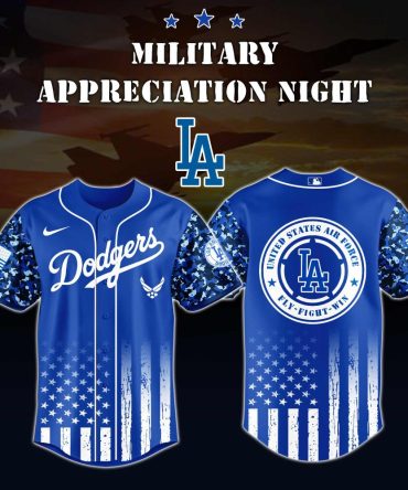 Limited Edition Dodgers Military Appreciation Jersey – Honor Our Heroes In Style!