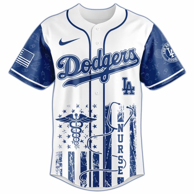 Exclusive Dodgers Nurses Night 2025 Jersey - Celebrate Healthcare Heroes In Style! - Image 2