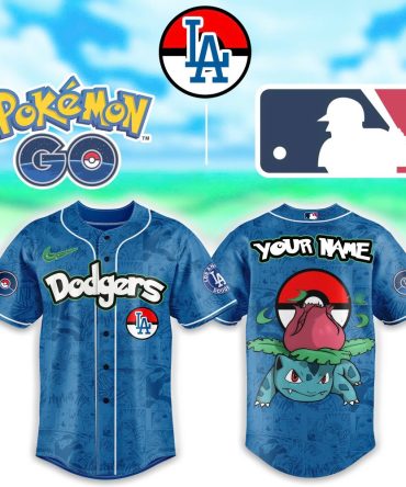 Custom Pokémon Go X La Baseball Jersey - Personalized Fan Gear