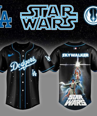 Limited Edition Star Wars X La Dodgers Jersey - Skywalker Design For Fans