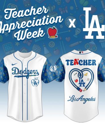 Celebrate Teacher Appreciation Week With Dodgers Custom Jersey - Unique La Design