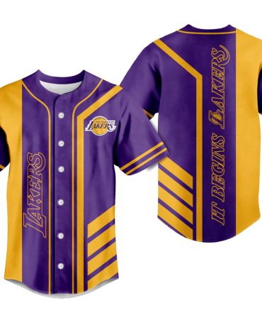 Official Lakers Fan Jersey – Bold Purple & Gold Sportswear For Enthusiasts