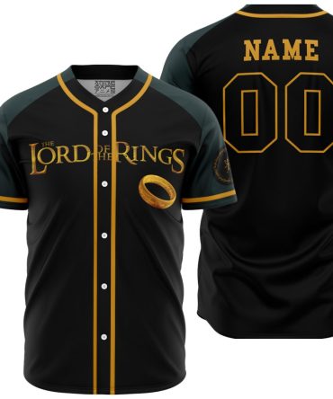 Personalized Lord Of The Rings Baseball Jersey - Custom Name & Number Gift