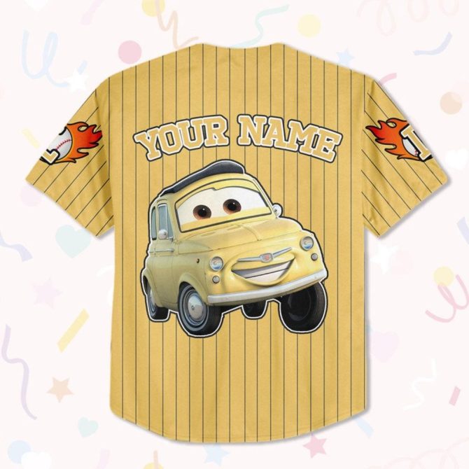 Custom Kids/Adult Baseball Jersey - Personalized Name & Cartoon Design - Perfect Gift! - Image 4