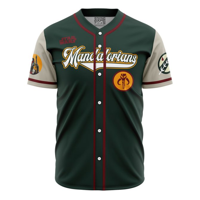 Customizable Mandalorians Baseball Jersey - Star Wars Fan Gift - Personalized Sports Shirt - Image 2