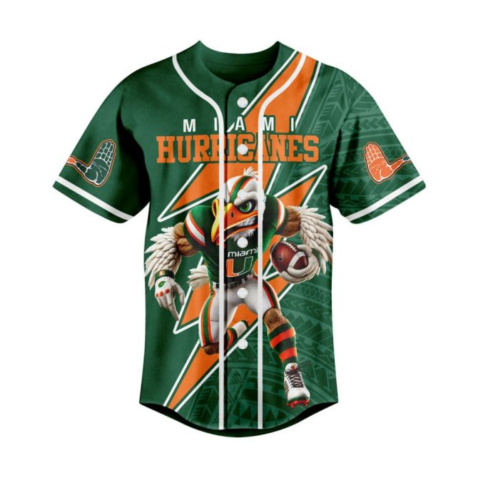 Miami Hurricanes Fan Jersey – Die Hard Supporter Apparel For Ultimate Game Day Style - Image 3