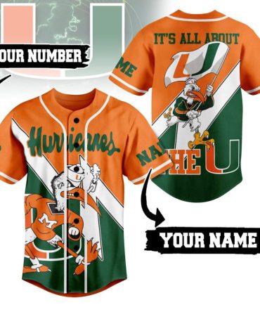 Custom Miami Hurricanes Jersey - Personalize With Your Name & Number!